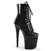 Pleaser - Flamingo1020 Plateau Laarzen, Paaldans schoenen - Paaldans schoenen - Zwart Product image